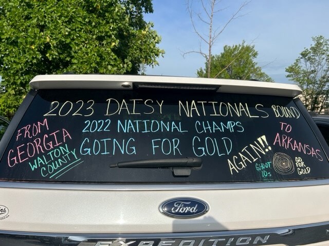 daisy nationals car decor